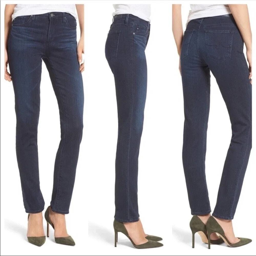Adriano Goldschmied AG Jeans Dark Blue Skinny Jeans Low Rise 31 R